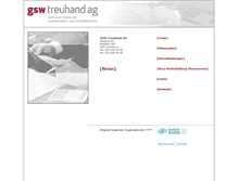 Tablet Screenshot of gsw.ch